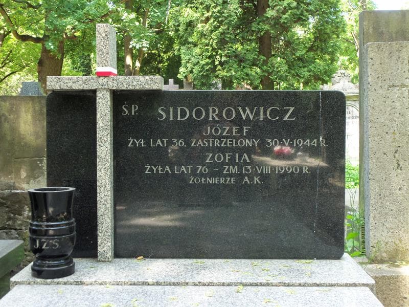 Zdjęcie grobu Józef Sidorowicz (2)