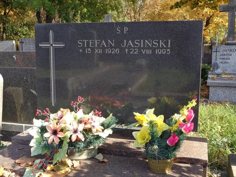 Zdjęcie grobu Stefan Jasiński (2)