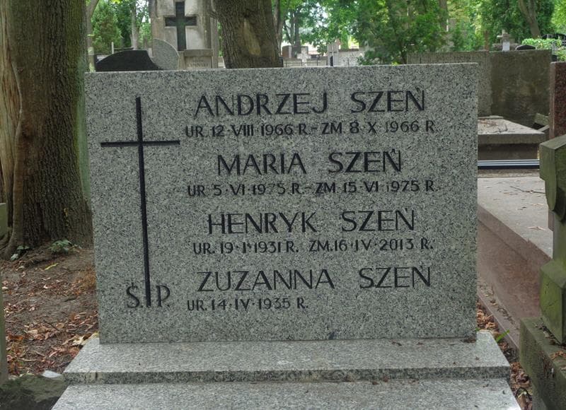 Zdjęcie grobu Henryk Szeń (2)