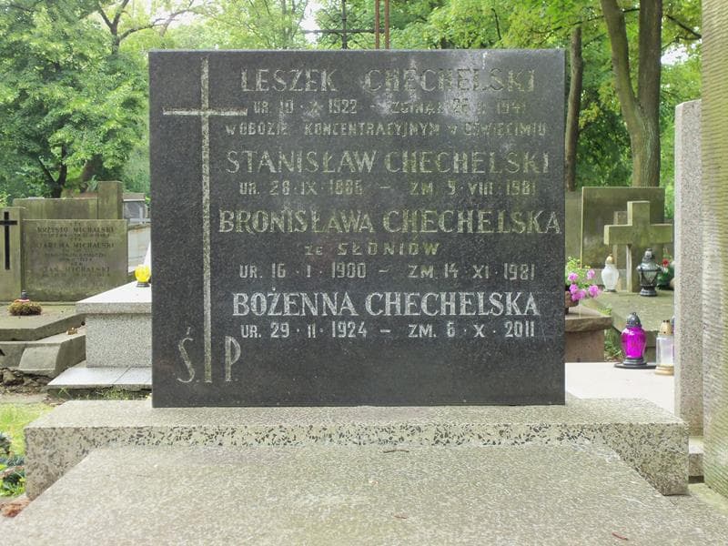 Zdjęcie grobu Bronisława Chechelska (2)