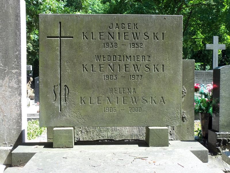 Zdjęcie grobu Jecek Kleniewski (2)