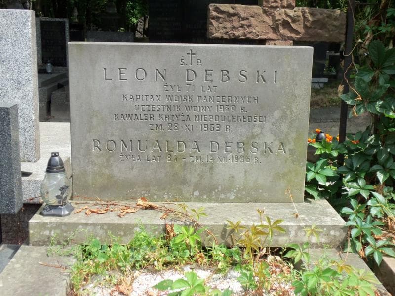 Zdjęcie grobu Leon Dębski (2)