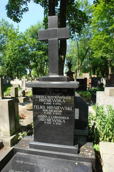 Zdjęcie grobu Janina Hryniewska (2)