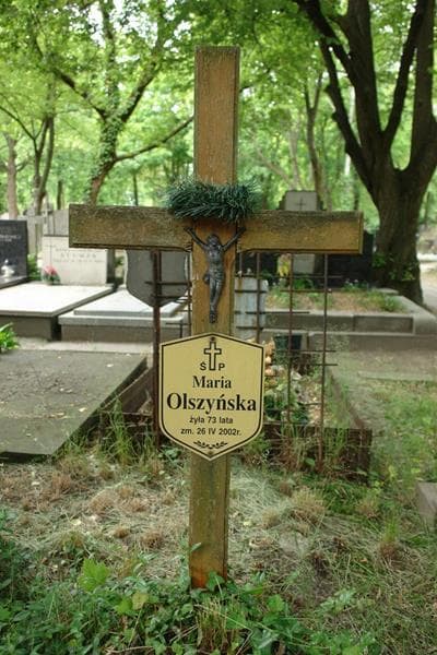 Zdjęcie grobu Maria Olszyńska (2)