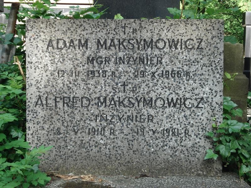 Zdjęcie grobu Adam Maksymowicz (2)