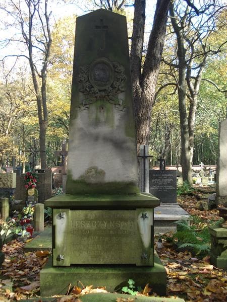 Zdjęcie grobu Helunia Leszczyńska (2)