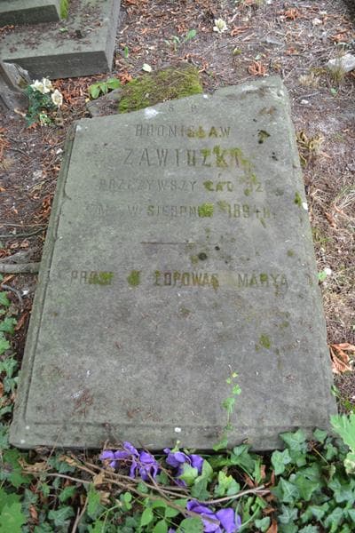 Zdjęcie grobu Bronisław Zawidzki (2)