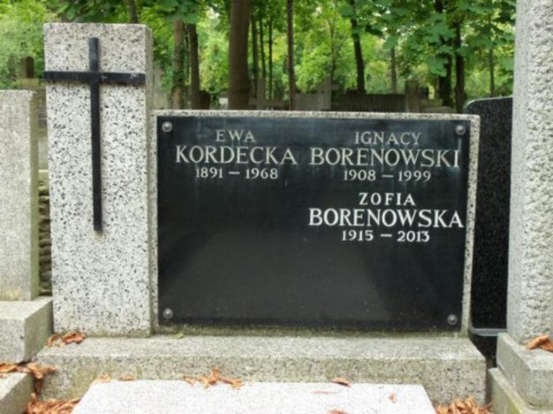 Zdjęcie grobu Zofia Borenowska (2)