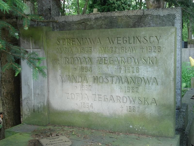 Zdjęcie grobu Wanda Hostmanowa (2)