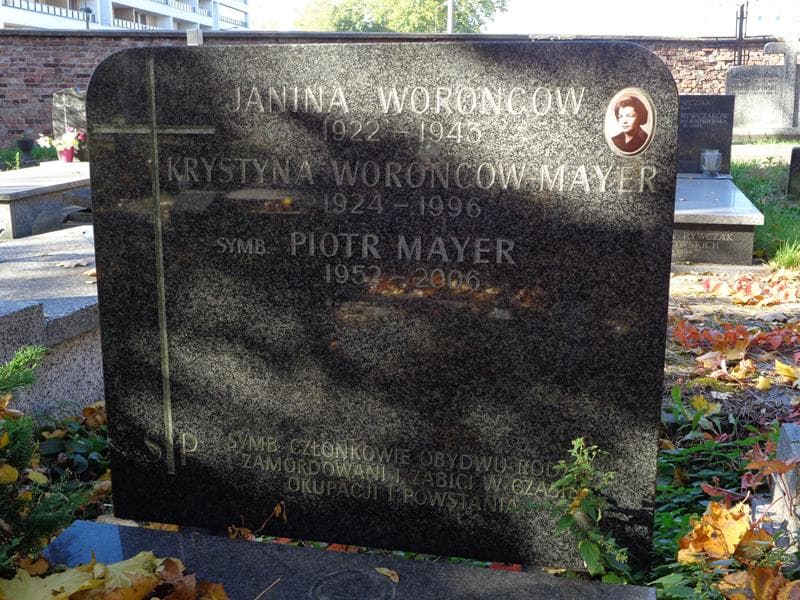 Zdjęcie grobu Janina Woroncow (2)