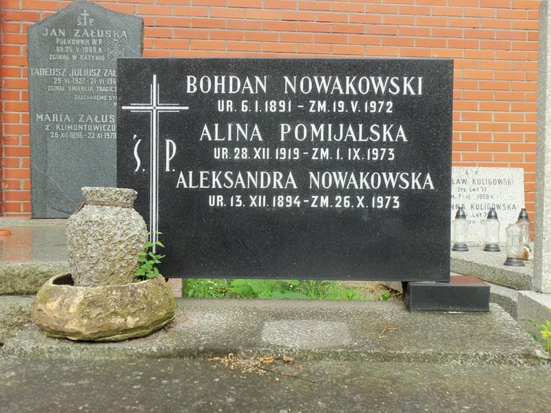 Zdjęcie grobu Aleksandra Nowakowska (2)