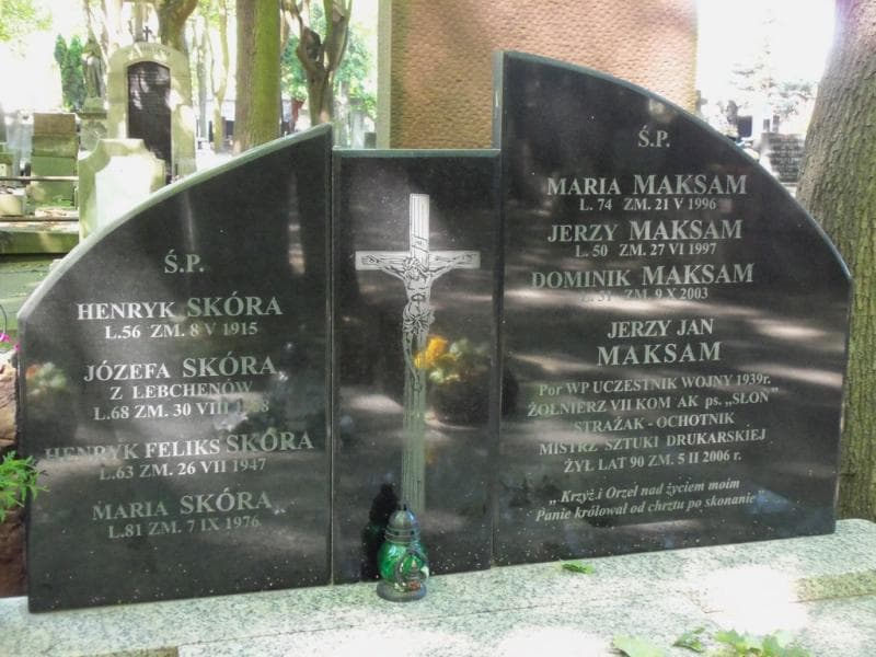 Zdjęcie grobu Jerzy Maksam (2)
