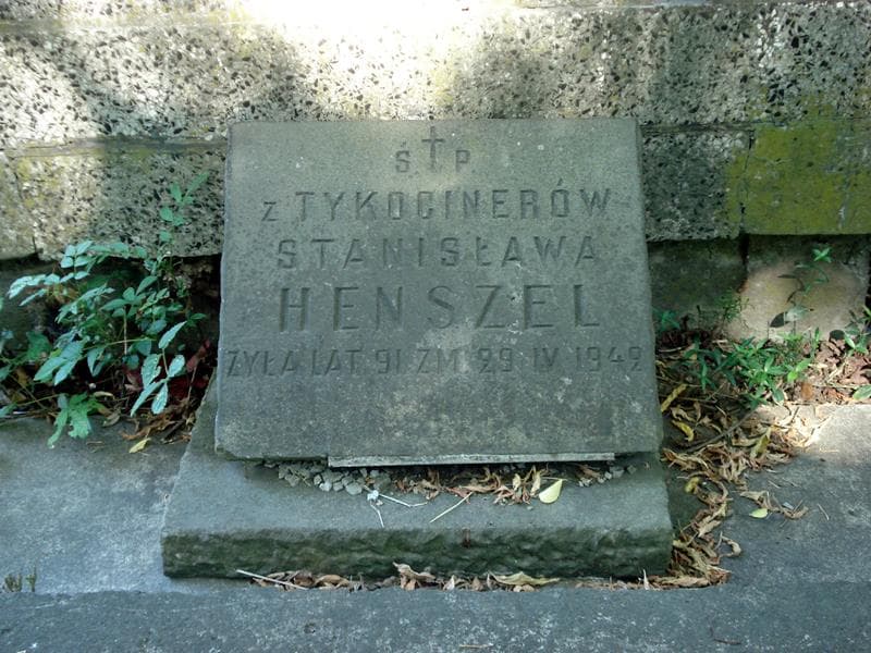 Zdjęcie grobu Stanisława Henszel (1)