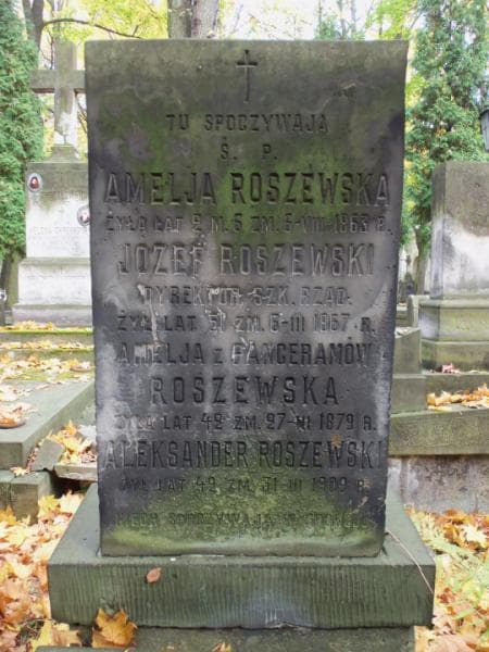Zdjęcie grobu Amelja Roszewska (2)