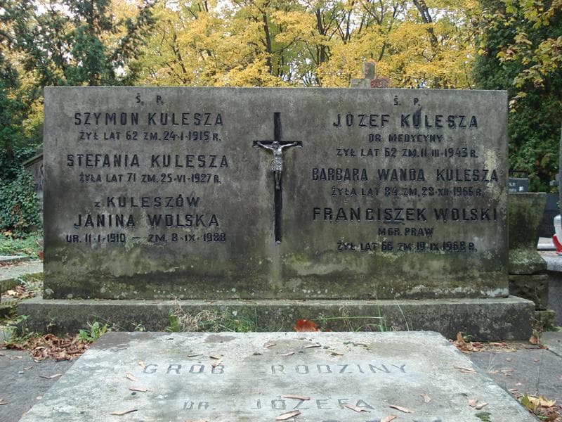 Zdjęcie grobu Stefania Kulesza (2)
