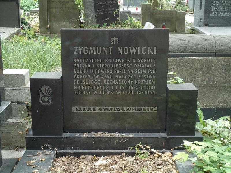 Zdjęcie grobu Zygmunt Nowicki (2)