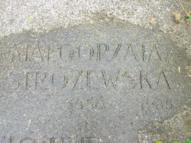 Zdjęcie grobu Małgorzata Stróżewska (2)