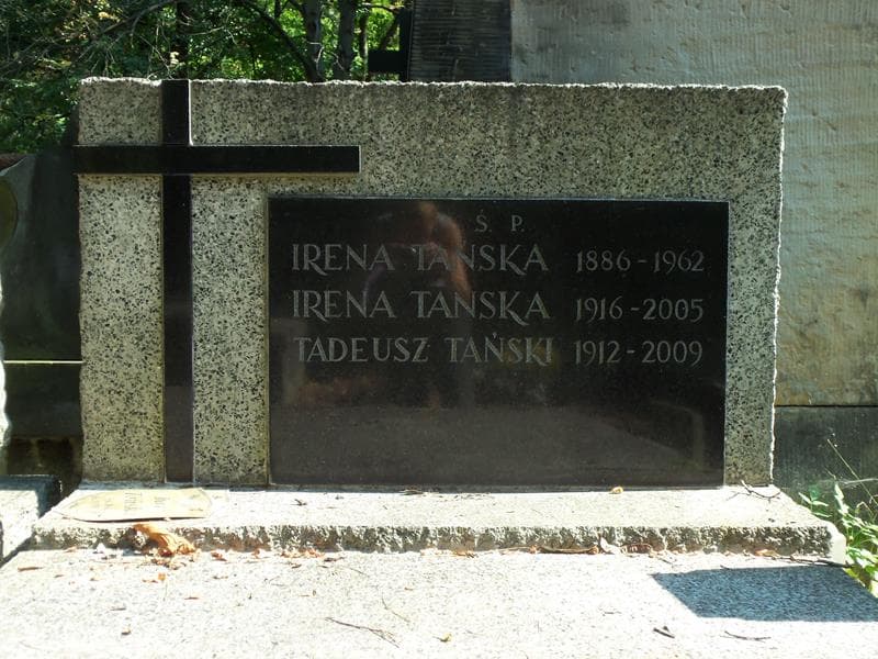 Zdjęcie grobu Irena Tańska (2)