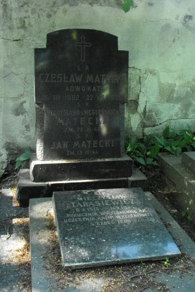 Zdjęcie grobu Jan Matecki (2)