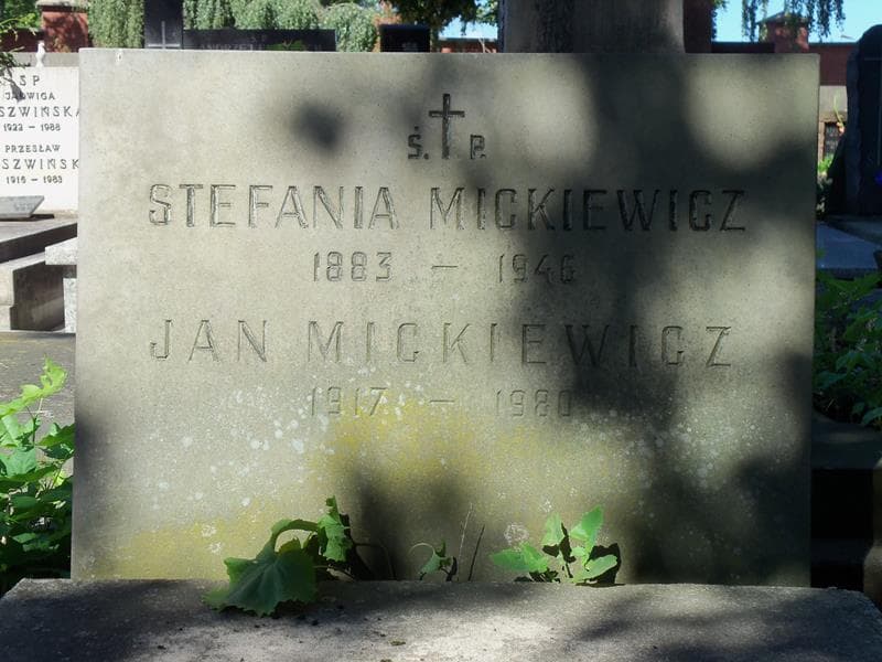 Zdjęcie grobu Jan Mickiewicz (2)