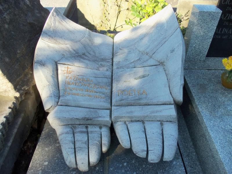 Zdjęcie grobu Kazimiera Iłłakowiczówna (2)