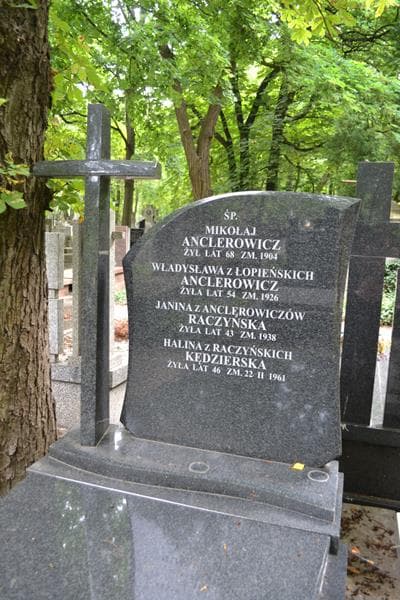 Zdjęcie grobu Mikołaj Anclerowicz (2)