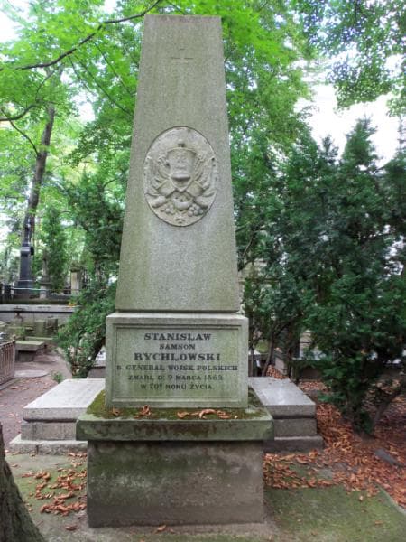 Zdjęcie grobu Stanisław Samson Rychłowski (2)