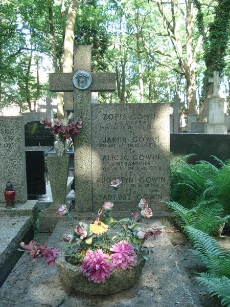 Zdjęcie grobu Augustyn Gowin (1)