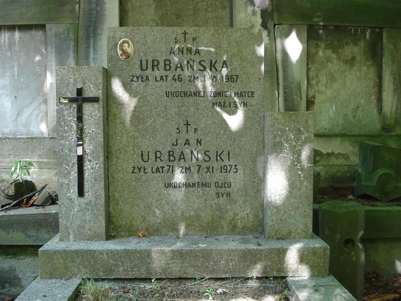 Zdjęcie grobu Jan Urbański (2)