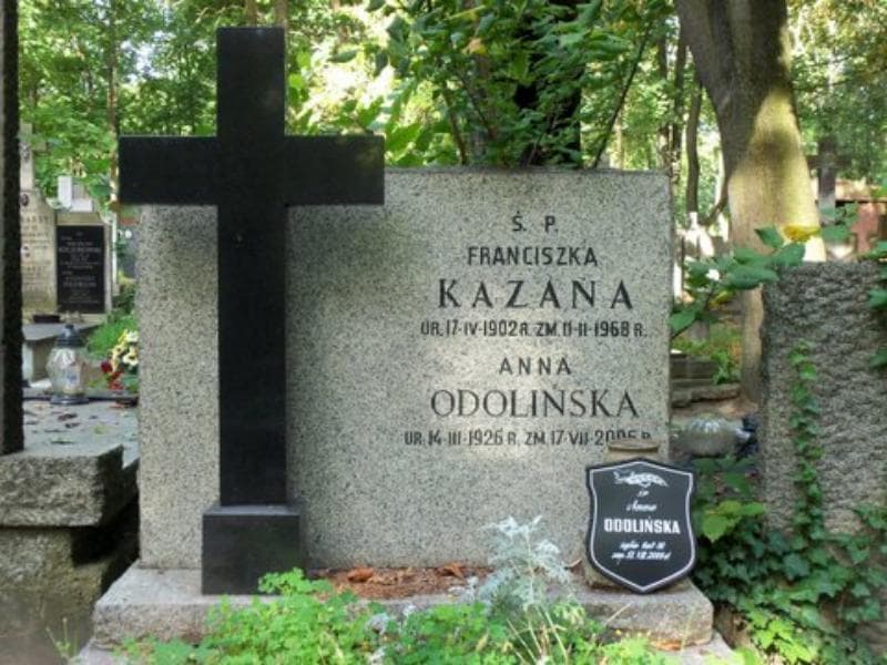 Zdjęcie grobu Anna Odolińska (2)