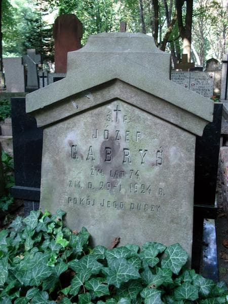 Zdjęcie grobu Józef Gabryś (2)