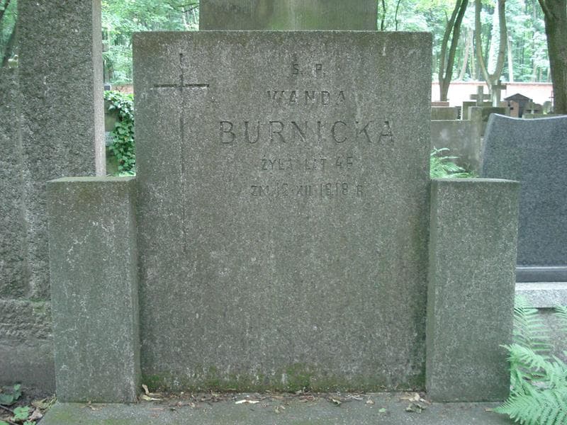 Zdjęcie grobu Wanda Burnicka (1)