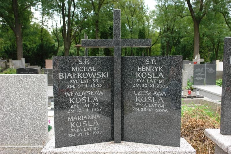 Zdjęcie grobu Michał Białkowski (2)