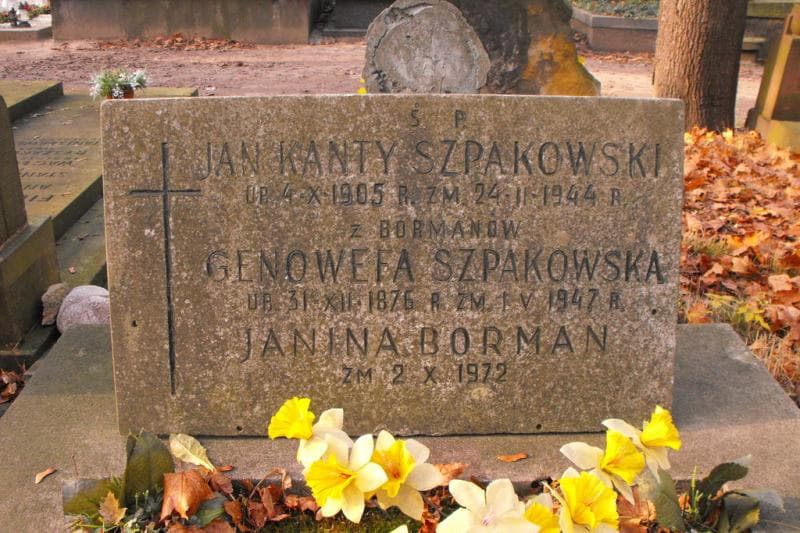 Zdjęcie grobu Janina Borman (2)