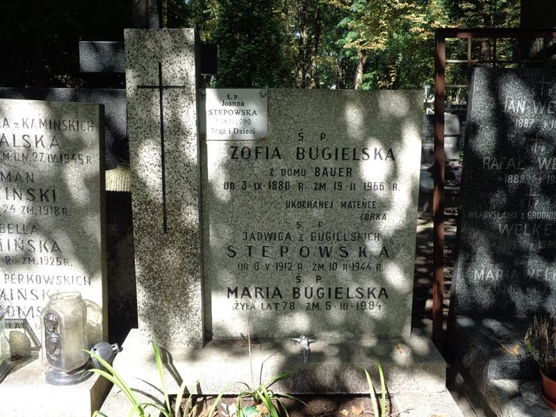 Zdjęcie grobu Maria Bugielska (1)