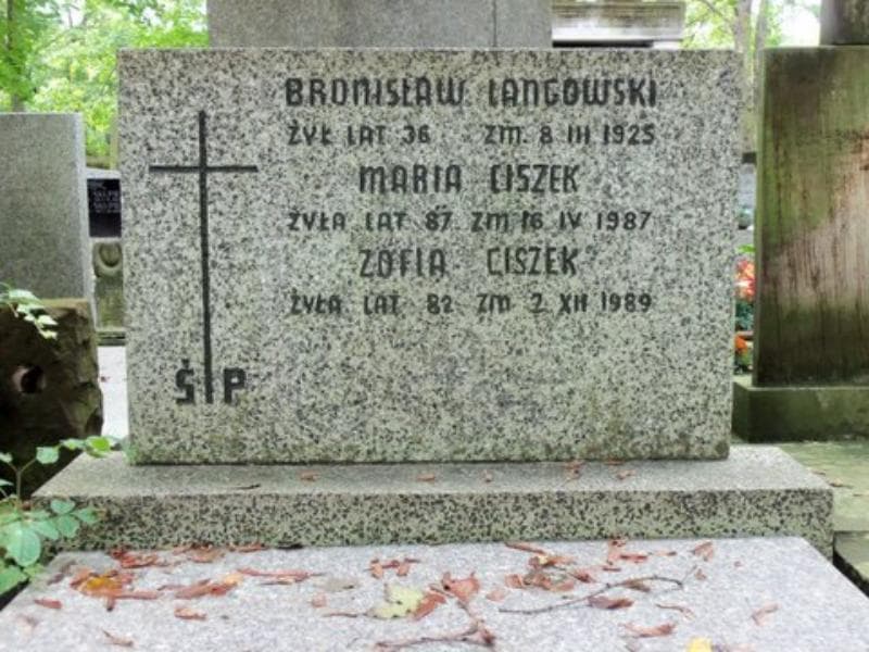Zdjęcie grobu Bronisław Iangowski (2)