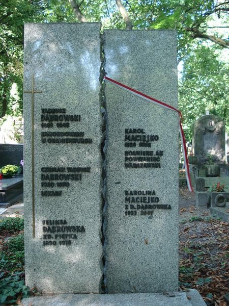 Zdjęcie grobu Feliksa Dąbrowska (2)