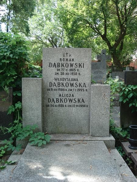 Zdjęcie grobu Roman Dąbkowski (2)