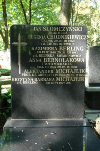 Zdjęcie grobu Kazimiera Berling (2)