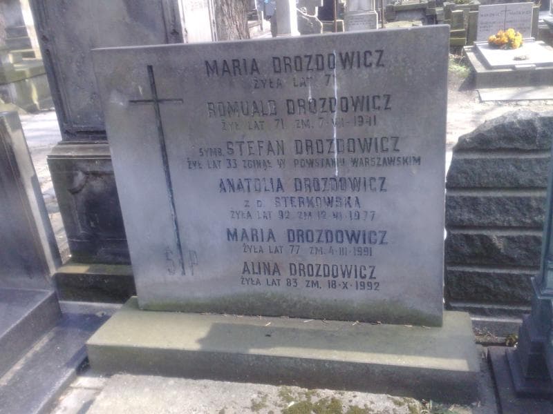 Zdjęcie grobu Stefan Drozdowicz (1)