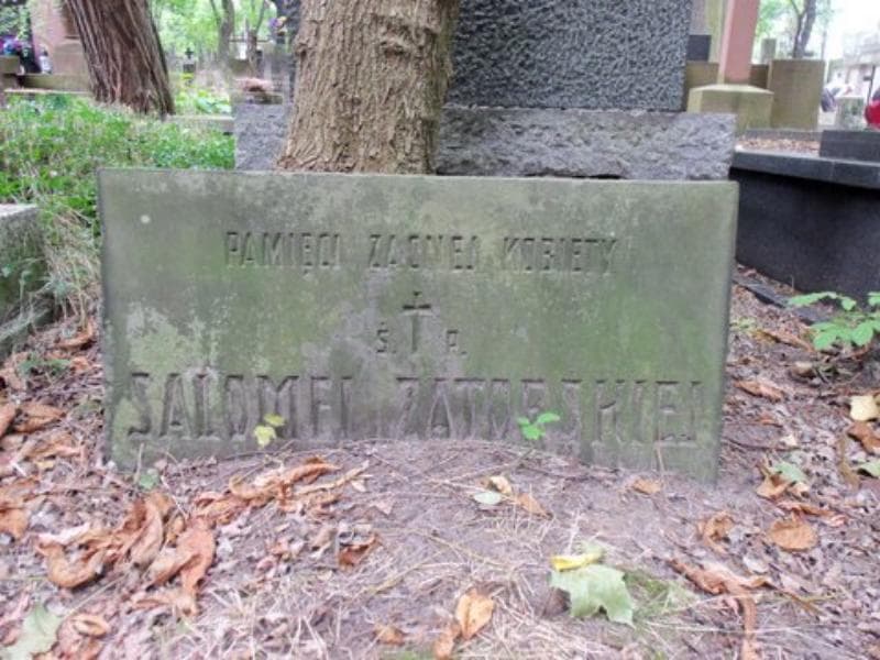 Zdjęcie grobu Salomea Zatorska (1)