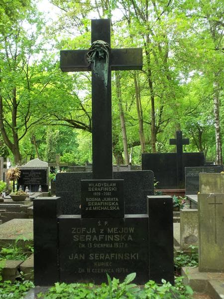 Zdjęcie grobu Jan Serafiński (2)