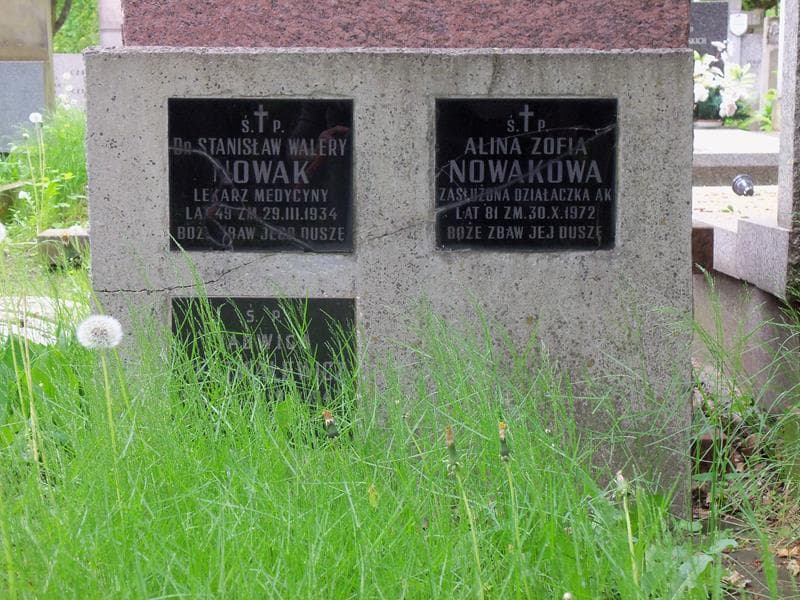 Zdjęcie grobu Alina Zofia Nowakowa (2)