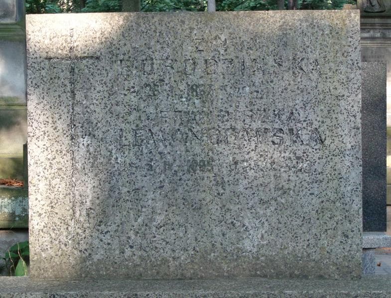 Zdjęcie grobu Franciszka Lewandowska (2)