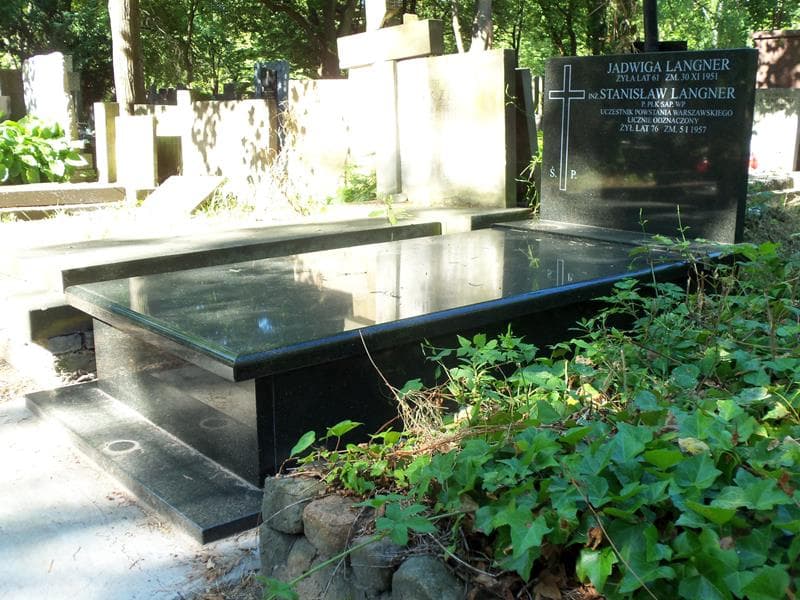 Zdjęcie grobu Stanisław Langner (1)