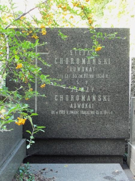 Zdjęcie grobu Jerzy Choromański (2)