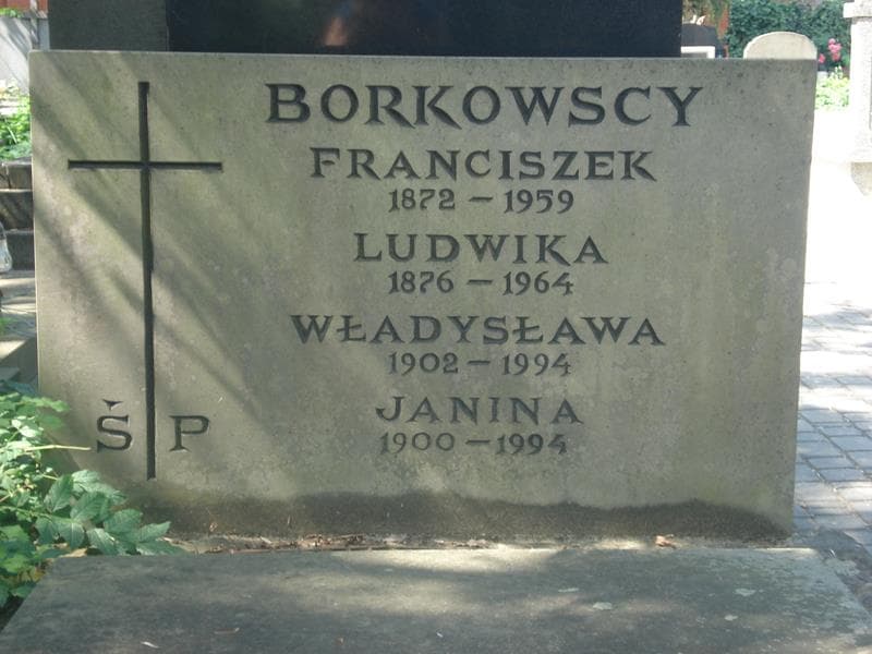 Zdjęcie grobu Janina Borkowska (2)