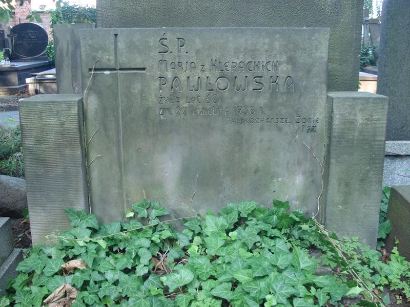 Zdjęcie grobu Marja Pawłowska (1)