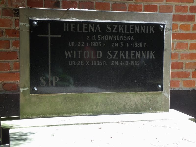 Zdjęcie grobu Witold Szklennik (2)