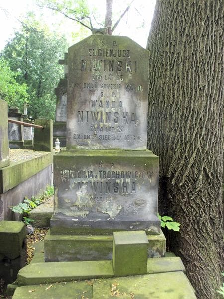 Zdjęcie grobu Eugenjusz Niwiński (2)